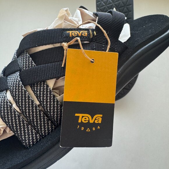 Teva Voya Strappy Sandals Women's Size 9 Hera Black 1099271 NWT - Picture 7 of 10